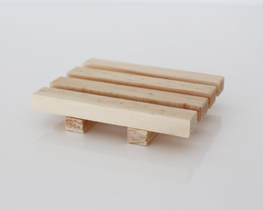 Raw Timber Soap Rack