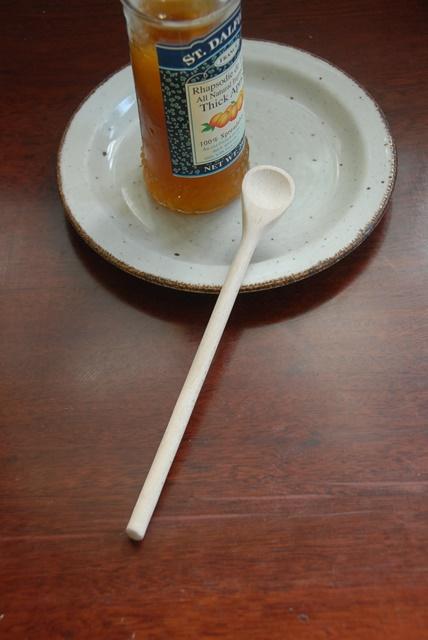 Beechwood Mustard Spoon 20cm
