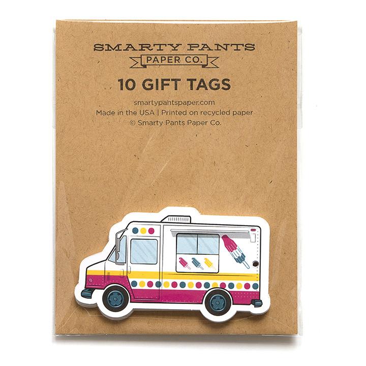 Ice Cream Truck Gift Tag (10 Pack)